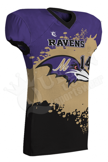 Sublimated Football Jersey - Ravens Style