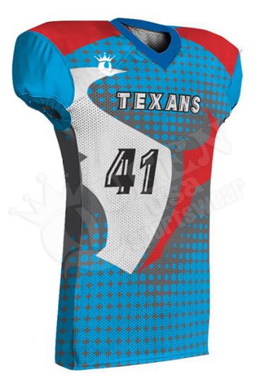Sublimated Football Jersey - Titans Style