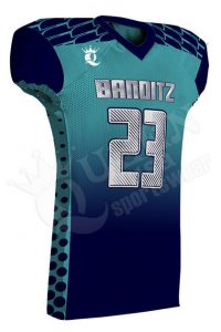 Sublimated Football Jersey - Titans Style