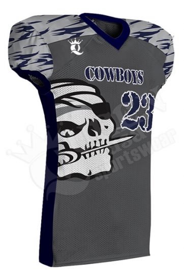 Sublimated Football Jersey - Titans Style