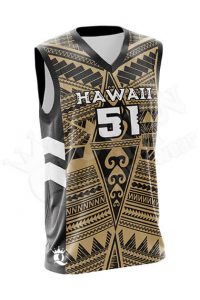 Sublimated Basketball Jersey - Blue Devils style