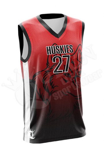 Sublimated Basketball Jersey - Blue Devils style