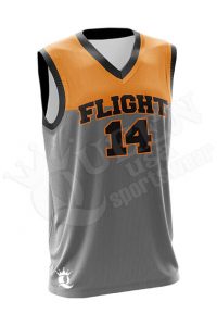 Sublimated Basketball Jersey - Brookood style