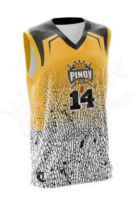 Sublimated Basketball Jersey - Brookood style