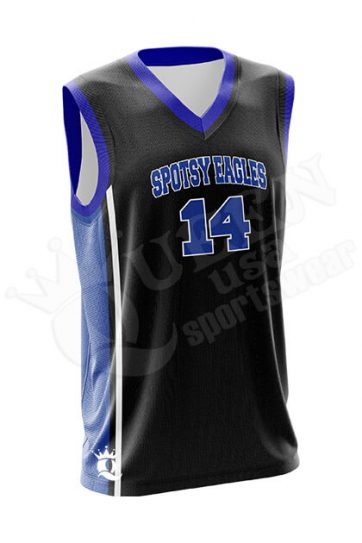 Sublimated Basketball Jersey - Sparks style
