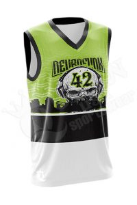 Sublimated Basketball Jersey - Sparks style