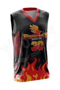 Sublimated Basketball Jersey - Knights style