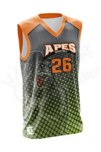 Sublimated Basketball Jersey - Knights style