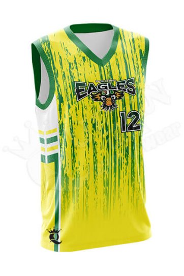 Sublimated Basketball Jersey - Knights style