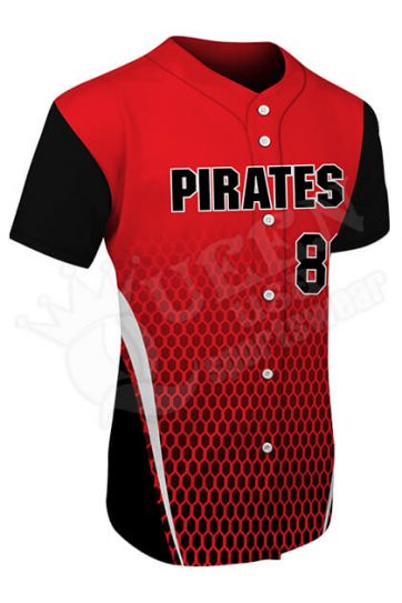 Custom Baseball Jersey - Pirates Style