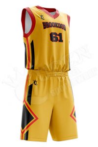 Basketball Uniform - Blue Devils style