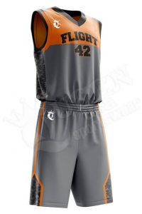 Basketball Uniform - Blue Devils style