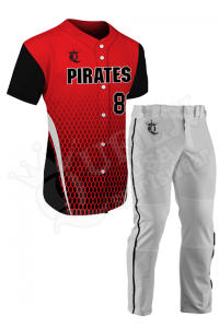 Custom Baseball Uniform - Pirates Style