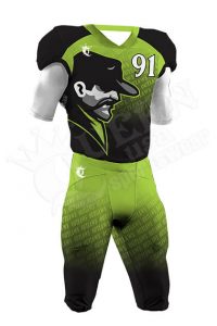 Sublimated Football Uniform - Restman Style