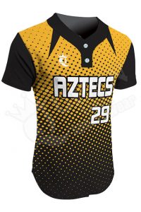 Sublimated Two-Button Jersey - Aztecs Style