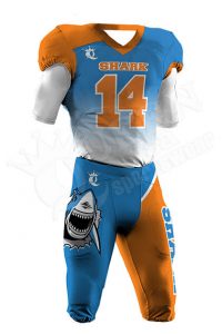 Sublimated Football Uniform - Restman Style