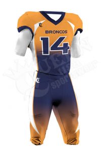 Sublimated Football Uniform - Restman Style