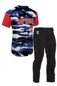 Custom Baseball Uniform - Mustangs Style