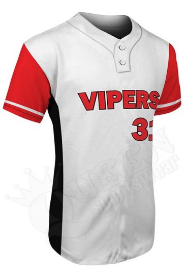 Printed Two-button Jersey - Vipers Style
