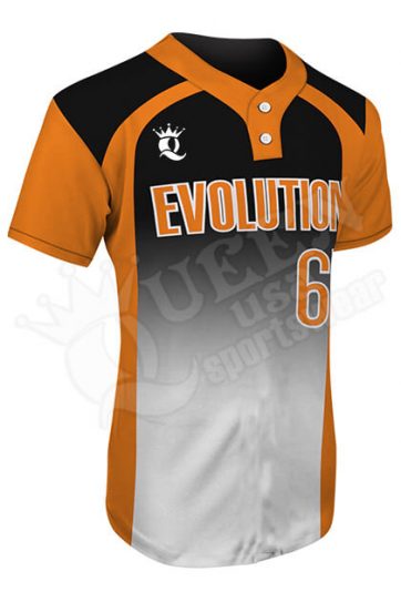 Sublimated Two-Button Jersey - Evolution Style