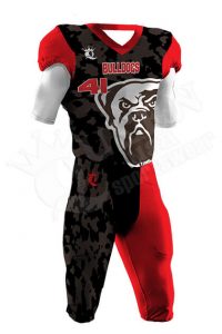 Sublimated Football Uniform - Patriots Style