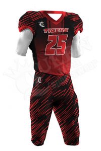 Sublimated Football Uniform - Patriots Style