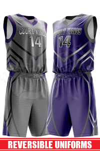 Reversible Basketball Uniform - Gators style