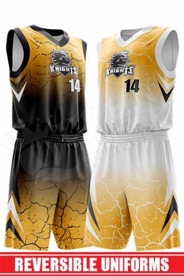 Reversible Basketball Uniform - Gators style