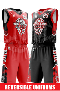 Reversible Basketball Uniform - Eagles style