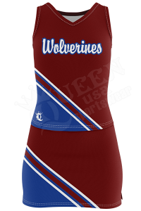 Custom Cheerleading Uniform - Bulldogs Style