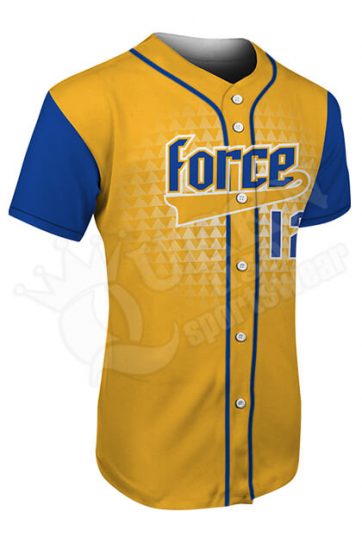 Custom Baseball Jersey -Force Style