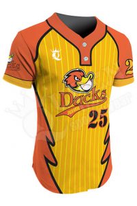 Sublimated Two-Button Jersey - Ducks Style