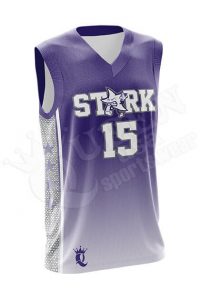 Sublimated Basketball Jersey - Hawk style