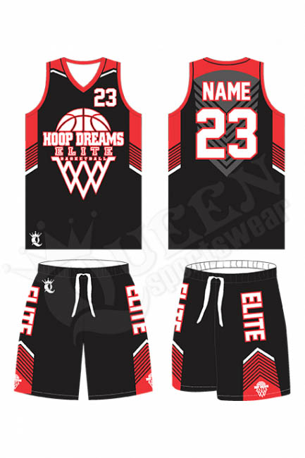 Youth Basketball uniform Elite Style