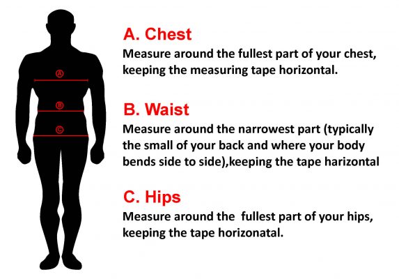 size chart baseball uniform