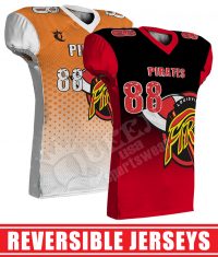 Reversible Football Jersey - Pirates style