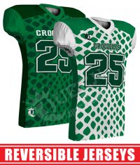 Reversible Football Jersey - Crocodiles style