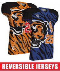 Reversible Football Jersey - Tiger style