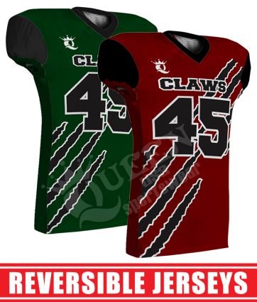 Reversible Football Jersey - Claws style