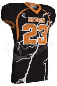 Sublimated Football Jersey - Storm Style