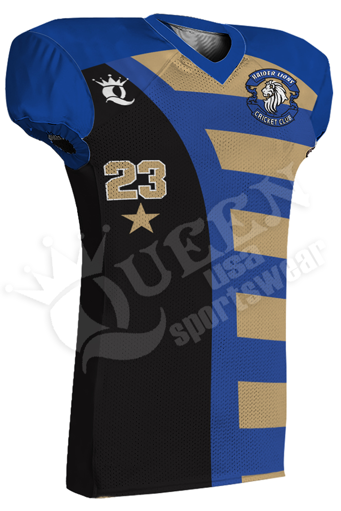 Sublimated Football Jersey – Lions Style
