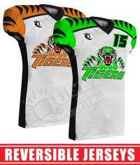 Reversible Football Jersey - Tigers style