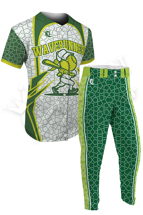 Baseball Uniform Waverunners Style