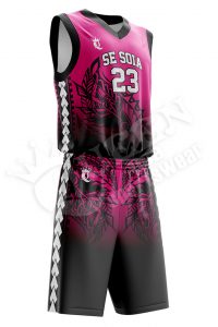 Basketball Uniform - Wolfpack style