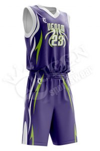 Basketball Uniform - Wolfpack style