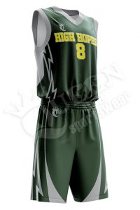 Basketball Uniform - Wolfpack style