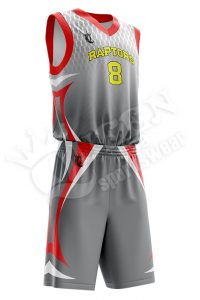 Basketball Uniform - Wolfpack style