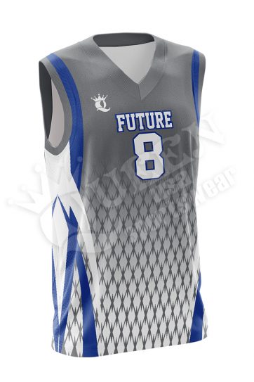 Sublimated Basketball Jersey - Wolfpack style
