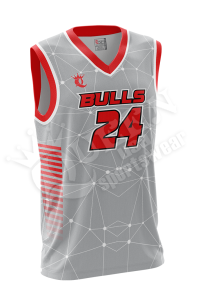 Sublimated Basketball Jersey - Legends style