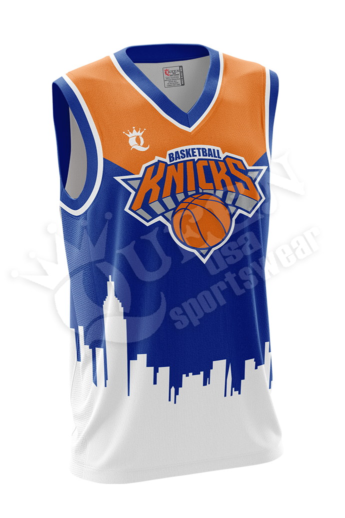 Knicksalt - New York Knicks Jersey Orange PNG Image